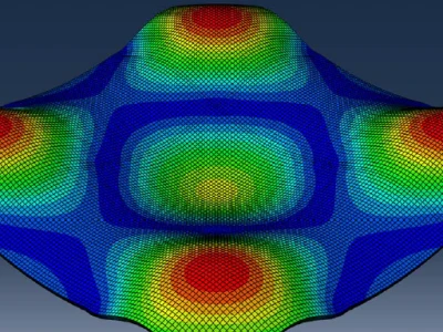 You will get Vibration analysis of RC & PT Concrete Slabs (Frequency &Peak Acceleration)