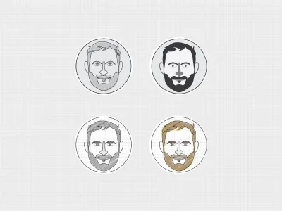 Sketched portrait / digital avatar / caricature