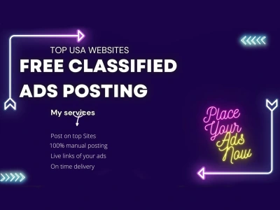 Free Classified Ads posting on various USA websites