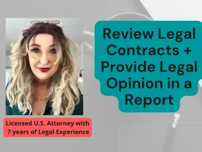 An Attorney to review your Legal Contract or Agreement