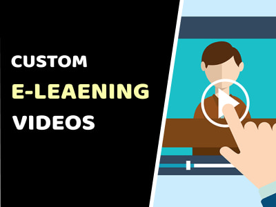 Engaging e-learning videos and explainers using Text Graphics and AI voice