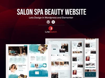 Salon, Spa & Beauty Website | Responsive Design | Modern Design