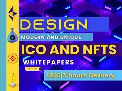 Crypto white paper, nft white paper, ico white paper, gaming white paper