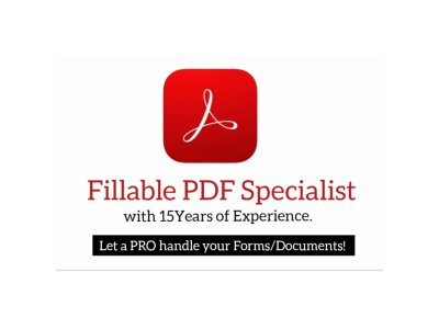 Fillable pdf form within an hour