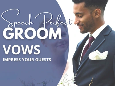 Wonderful Wedding Vows with the right mix of humor and sentiment.