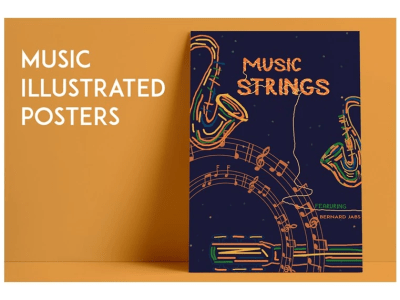 A illustrative poster or artwork