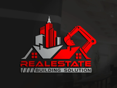 Logo for Real estate, Construction, Plumbing, Excavation, Property Business