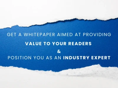 A whitepaper that highlights Product offering | Thought leadership
