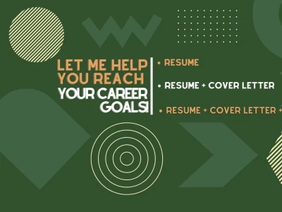 An ATS compliant Resume, Cover Letter, and LinkedIn within 24-48 hrs.