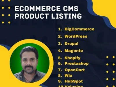 ECommerce Product Listing / WooCommerce, Shopify, Magento, BigCommerce