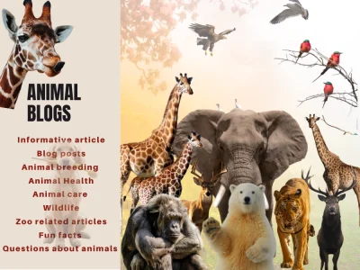 Authentic SEO articles, blog posts and website content about pets/Animals