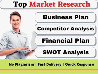 Top Market Research, Business Plans, Competitor Analysis and SWOT Analysis