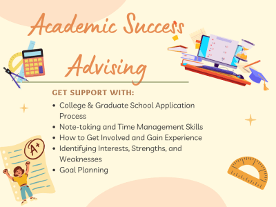 A Personalized Advising Session with an Academic Success Advisor