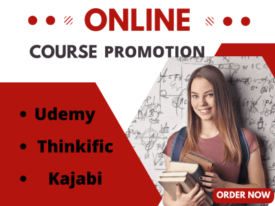 The best online course promotion for Udemy, Thinkific and Kajabi.