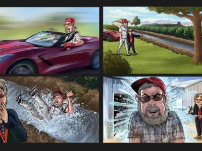 High-quality storyboard for videos, films, animation and advertising