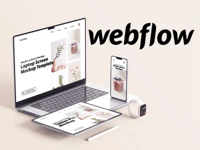 A responsive website developed in webflow | Upwork