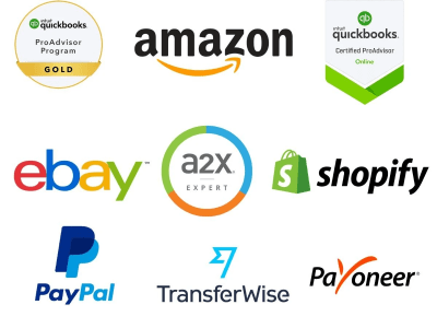 Accounting & Bookkeeping for Amazon, eBay, Shopify, eCommerce