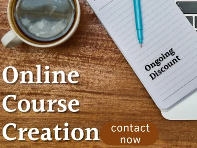 Course content, course outline, curriculum, course content creation.