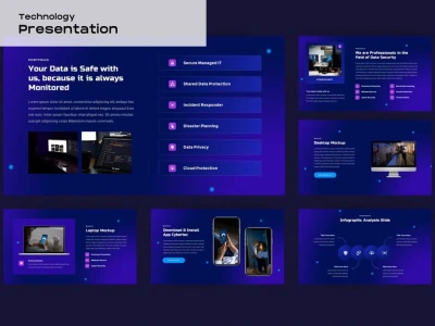 An eye-catching IT & technology presentation