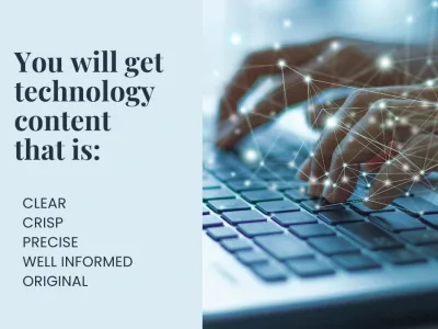 SEO Blogpost | Article | Thought leadership piece on Technology