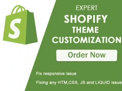 A Shopify Theme customization