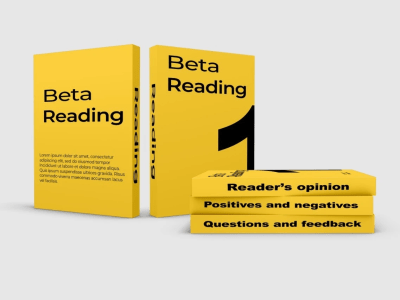 Beta and test reading of your manuscript