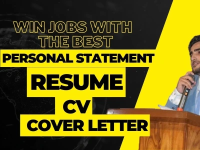 Personal statement and job application from an expert