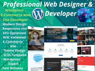 Website developer & web design with wordpress | Upwork