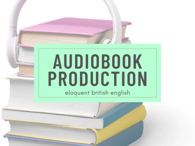 A professionally narrated audiobook