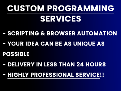Custom software solutions delivered in under 24 hours