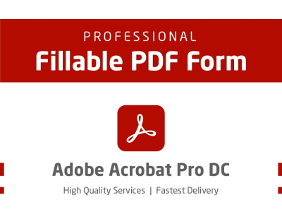 PDF Fillable Form | Convert to a fillable PDF form | Adobe Acrobat Pro