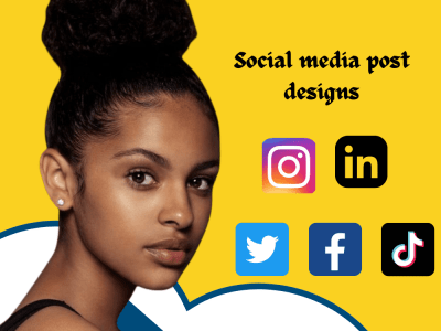 Attractive linkedin, Instagram, Facebook, and Pinterest posts