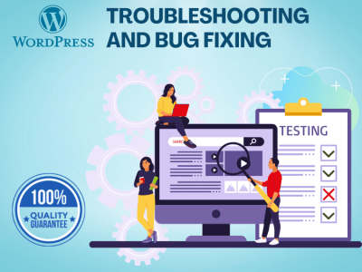 WordPress Bug Fixing, Troubleshooting and Error fixing