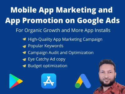 Mobile app marketing and app promotion on Google Ads to growth app installs