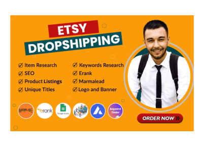 Top selling products for drop shipping on the Etsy store