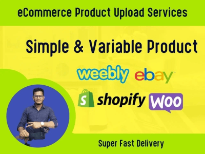 Upload products or add products listing your woocommerce, eCommerce stores