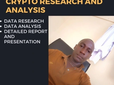 Blockchain crypto research and data analysis