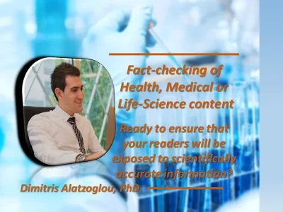 To fact check your health / medical blog post or website content