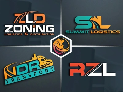 A logo for transports, trucking, logistics, automotive, Auto Repair, cargo