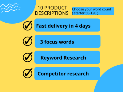 10 Product Descriptions that will be Appealing to Buyers