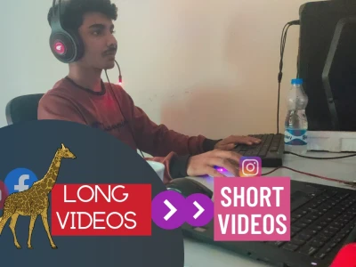A short video from a long video