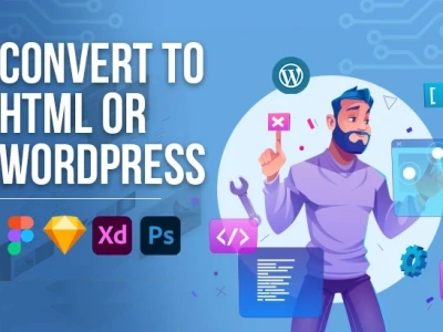 PSD to HTML, figma to HTML with responsive Design