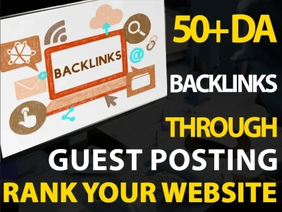 50+ DA Backlinks |Guest Posting | Off page SEO Backlink| Link Building