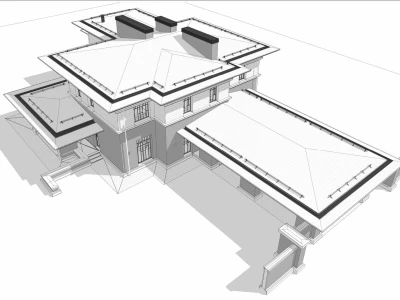 A detailed 3d model and a full set of architectural drawings.