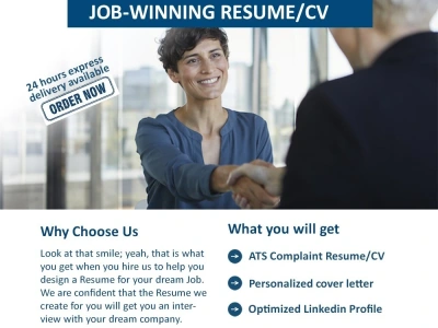 A revamped and job-winning resume designed for your next job