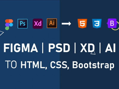 Reponsive html css bootstrap website landing page | Upwork