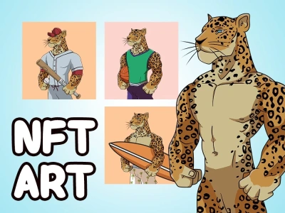 Nft Art Cartoon Character