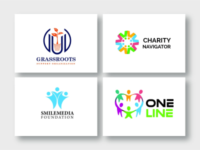 A nonprofit organization, charity, religious and foundations logo design