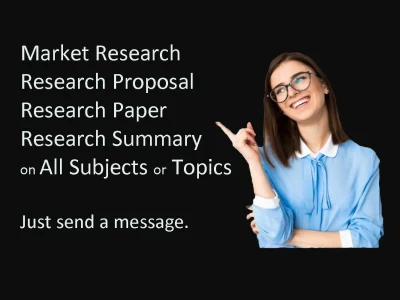 Research summary, research proposal, market research, research paper