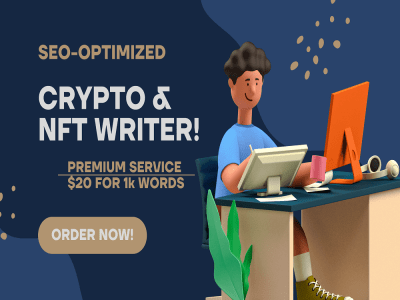 A professional writer for “anything related to crypto and nft"